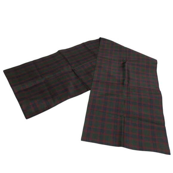 Yves Saint Laurent rive gauche Bowtie Check Scarf - Picture 1 of 4
